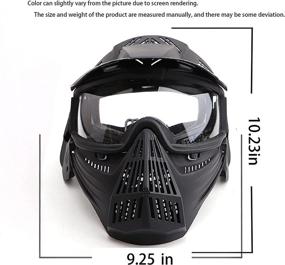 img 1 attached to Paintball Tactical Resistant Halloween Motocross