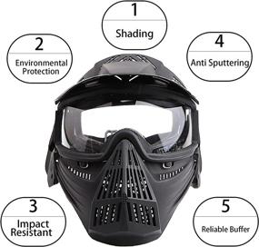 img 2 attached to Paintball Tactical Resistant Halloween Motocross