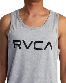 img 2 attached to RVCA Graphic Sleeveless Shirt Black Men's Clothing and Shirts