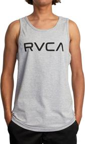 img 4 attached to RVCA Graphic Sleeveless Shirt Black Men's Clothing and Shirts