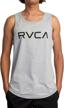 rvca graphic sleeveless shirt black men's clothing and shirts logo
