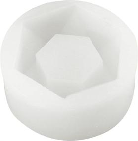 img 4 attached to 🔶 HAPYLY Diamond Shaped Surface: Versatile Silicone Mold for Succulent Plant Flower Pots, Soap Bottles, Ashtrays, and Candle Holders
