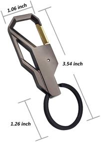 img 2 attached to 🔑 Outdoor Carabiner with Stainless Steel Bottle Opener