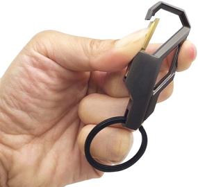 img 1 attached to 🔑 Outdoor Carabiner with Stainless Steel Bottle Opener