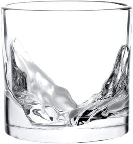 img 2 attached to 🥃 LIITON Grand Canyon Whiskey Glass Set: Premium Heavy Whisky Tumblers for Classic Cocktails