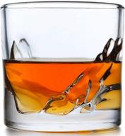 🥃 liiton grand canyon whiskey glass set: premium heavy whisky tumblers for classic cocktails logo