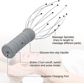 img 1 attached to Массажер головы для расслабления и восстановления