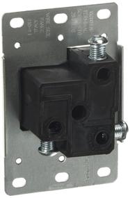 img 2 attached to ⚡️ Leviton 5374-S00 Industrial Grade Flush Mount Receptacle - 50 Amp, 250V, Straight Blade, Black (1-Pack)