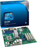 🔥 высокопроизводительная материнская плата intel core 2 quad atx: p43/ddr3/gbe - retail boxdp43bf логотип