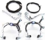 🚴 high-performance sunlite side pull brakes - steel, silver (61-79mm reach) - pair logo