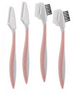 flawless dermaplane facial exfoliator and hair remover set of 4 - finishing touch logo