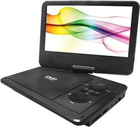 img 1 attached to Sylvania SDVD9019 9-Inch Swivel-Screen Portable DVD Player: Enjoy Entertainment Anywhere!