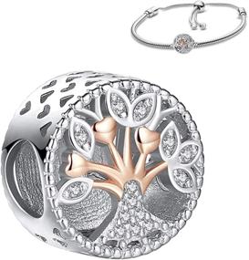 img 4 attached to 🔮 Belinia Prestige - Sterling Silver 925/1000 Pendant Charms for Pandora Bracelet or Necklace