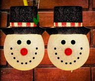 aiseno snowman christmas decorations fixtures logo