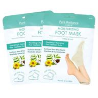 👣 moisturizing foot masks by pure radiance cala - 3 pairs logo