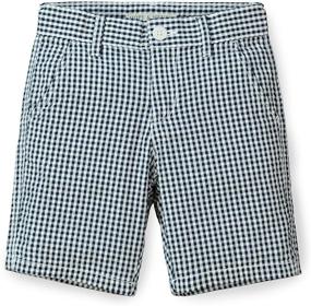 img 4 attached to 👕 Stylish Seersucker: Hope Henry Boys' Short Boys' Clothing for a Cool Summer Look