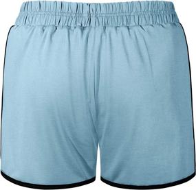 img 3 attached to 🏃 Functional and Stylish: Fulbelle Womens Double Layer Athletic Shorts with Pockets - Enhanced Elastic Waist for Running