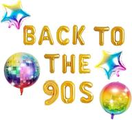 🎈 jevenis 90s balloon banner and party decorations set - ideal for 90s themed parties and throwback birthdays" логотип