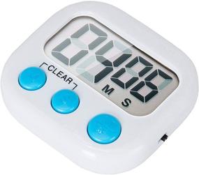 img 2 attached to Convenient 6 Pack Small Digital Kitchen Timer with Magnetic Back, ON/Off Switch, and Count Up/Countdown Features