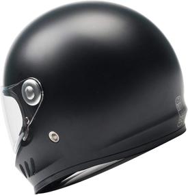 img 1 attached to 🏍️ YEMA YM-833 Full Face Motorcycle Helmet DOT & ECE Approved - Matte Black, S - Ideal for Adult Men and Women