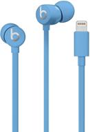 🎧 renewed beats urbeats3 wired earphones with lightning connector - blue (muht2ll/a) logo