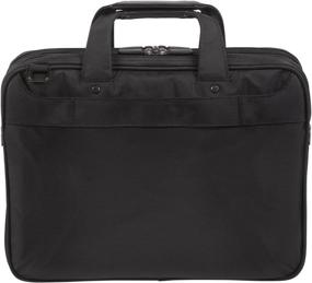 img 3 attached to 🖥️ Targus Slim Business Laptop Briefcase with TSA Friendly Checkpoint, File & Compartment Organizer, SafePort Protection, Fits 14-Inch Laptop, Black (CUCT02UA14S)