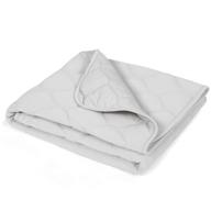 👶 soft and breathable tillyou down alternative toddler comforter blanket - perfect for baby boys and girls, 39”x47”, gray logo