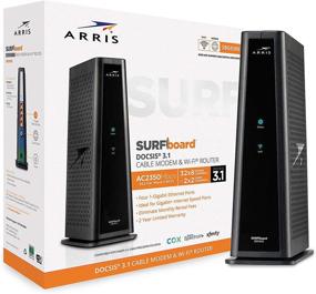 img 4 attached to ARRIS SURFboard SBG8300: High-Speed Gigabit Cable Modem & Dual Band Wi-Fi Router, Cox/Spectrum/Xfinity Approved (Black)