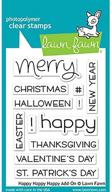 lawn clear stamps happy lf1478 logo