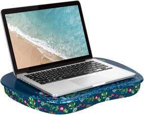 img 4 attached to 📚 LapGear MyStyle Lap Desk - Big Ideas: Perfectly Fits 15.6 Inch Laptops - Style No. 45311