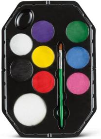 img 2 attached to 🎨 Snazaroo Face Paint Palette Kit: 11-Piece Rainbow Set for Vibrant Face Painting