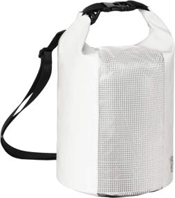 img 4 attached to 🌊 Waterproof Dry Bag Backpack for Kayaking, Boating, Rafting, Hiking, Camping, Swimming, Outdoor Activities by MIER
