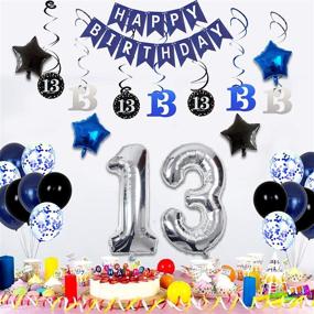 img 3 attached to 🎉 Birthday Party Decorations BIRTHDAY Banner Balloons Event & Party Supplies for Kids' Party Supplies