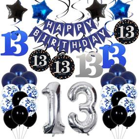 img 4 attached to 🎉 Birthday Party Decorations BIRTHDAY Banner Balloons Event & Party Supplies for Kids' Party Supplies