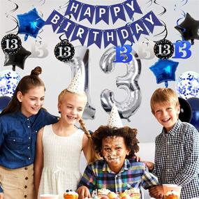 img 2 attached to 🎉 Birthday Party Decorations BIRTHDAY Banner Balloons Event & Party Supplies for Kids' Party Supplies