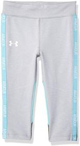 img 2 attached to Under Armour Girls Linear Wordmark Apparel & Accessories Baby Boys for Clothing