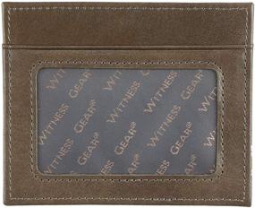 img 1 attached to John 16 Cross Leather Wallet