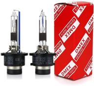 🔆 dmex d2r 35w 8000k xenon hid headlight bulbs - white/blue 85126 66250 85126ub replacement - pack of 2 logo