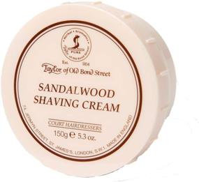 img 1 attached to 🪒 Taylor of Old Bond Street Sandalwood Shaving Bowl (Pack of 3) - 5.3-Ounce Size for Long-Lasting Use