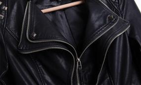 img 2 attached to Chouyatou Women's Fashion Studded Shaping Clothing: Coats, Jackets & Vests for Perfect Style