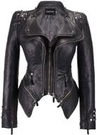 chouyatou women's fashion studded shaping clothing: coats, jackets & vests for perfect style logo