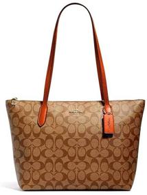 img 1 attached to Coach Women's Outline Signature IM Black Handbags & Wallets - Stylish Totes for Women