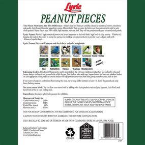 img 3 attached to 15lb Wild Bird Food - Lyric 2647463 Peanut Pieces - Enhance Nutrition for Birds