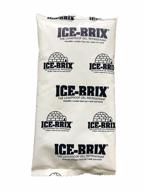 🧊 ледяной пакет ice-brix, не протекает, размер 5" x 2.75" x 0.75", многоразовый и пищевой (упаковка из 96 штук) логотип
