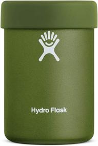 img 4 attached to 🥤 Hydro Flask Can Cooler Cup - 12 oz, Olive - Stainless Steel & Vacuum Insulated - with Removable Rubber Boot