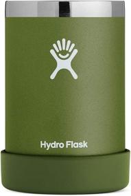 img 3 attached to 🥤 Hydro Flask Can Cooler Cup - 12 oz, Olive - Stainless Steel & Vacuum Insulated - with Removable Rubber Boot