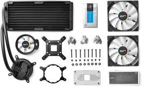 img 2 attached to 💧 Cryorig A40 Hybrid Liquid Cooler: Advanced 240mm Radiator with Bonus Airflow Fan