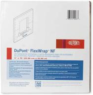 dupont flexwrap nf 9-inch x 75-foot - self adhesive butyl flashing tape - 1 roll logo