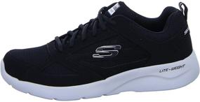img 3 attached to Skechers Mens Dynamight Fallford Black