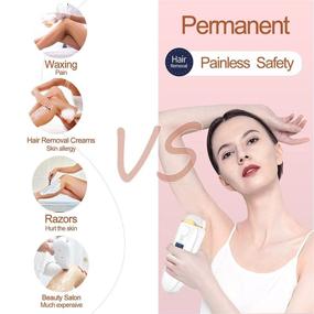 img 3 attached to Laser Hair Removal Device: JOOYEE At-Home IPL Machine for Whole Body, Upgraded to 999,900 Flashes - Permanent Hair Removal for Women and Men